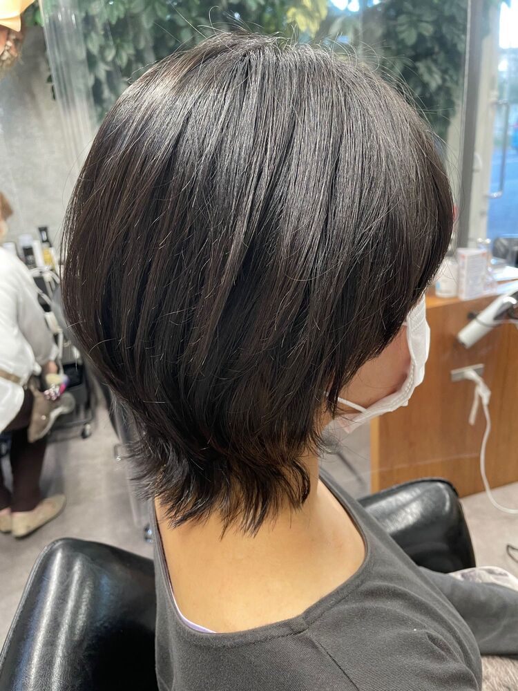 黒髪ショートウルフ Shell 吉祥寺 シェル キチジョウジ 小澤和之の髪型 ヘアスタイル ヘアカタログ情報 Yahoo Beauty ヤフービューティー