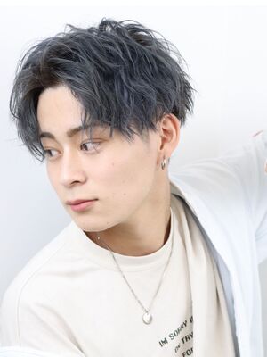 メンズ ブルーブラックの髪型 ヘアスタイル ヘアカタログ 人気順 Yahoo Beauty ヤフービューティー