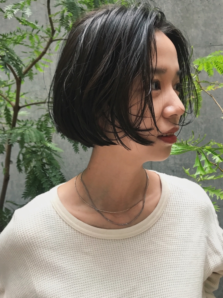 ワンレンボブスタイル Ayumiのヘアスタイル情報 Yahoo Beauty