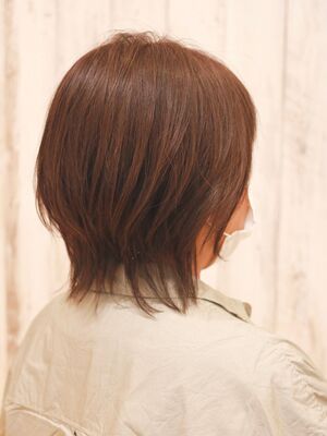 22年春 50代 ウルフカットの人気ヘアスタイル 髪型 ヘアアレンジ Yahoo Beauty