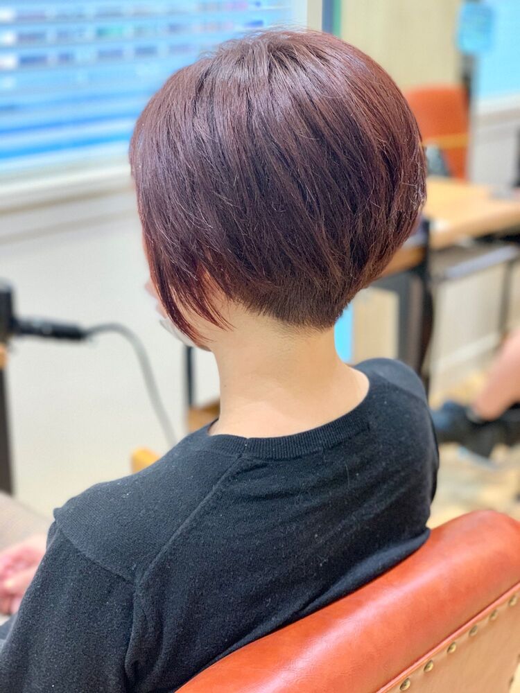 埼玉 浦和美容室 ショートボブ ショートヘア ショートカット大人ショートおしゃれショート谷島樹カット Tribeca Ny K 浦和店 トライベッカウラワテン 谷島 樹の髪型 ヘアスタイル ヘアカタログ情報 Yahoo Beauty ヤフービューティー