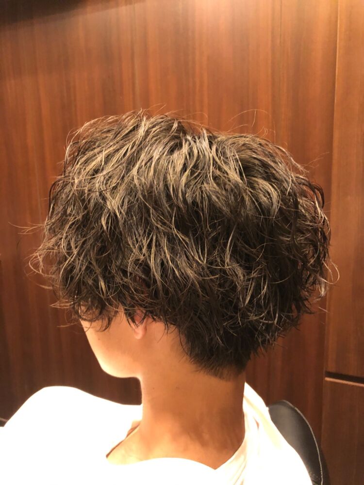 ゆるーいパーマ 五反田 床屋 Barber 理容師 高野 Hiro Ginza 五反田店 ヒロギンザ ゴタンダテン 高野 魁己 メンズサロンblocのヘアスタイル情報 Yahoo Beauty