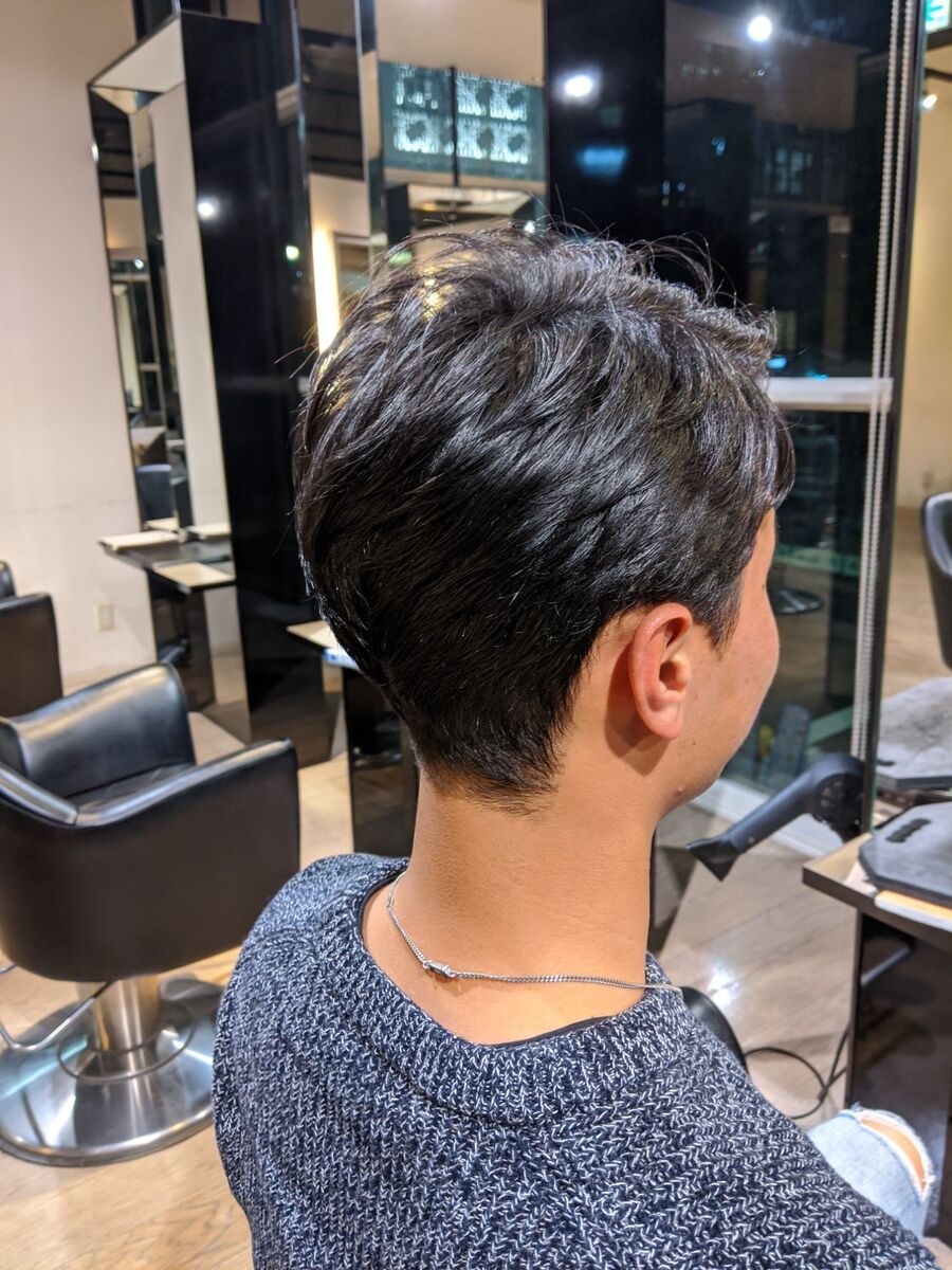 MissEssence甲斐/ゲストスナップ 就活 爽やか ショート ツーブロック ニュアンスパーマ｜ Ryuichi Kaiのヘアスタイル情報