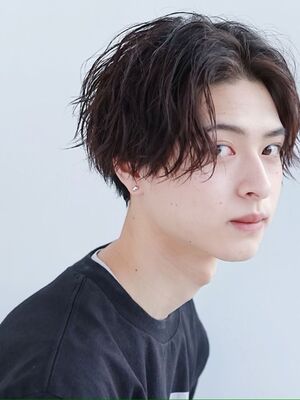 メンズ パーマ ミディアムの髪型 ヘアスタイル ヘアカタログ 人気順 2ページ目 Yahoo Beauty ヤフービューティー