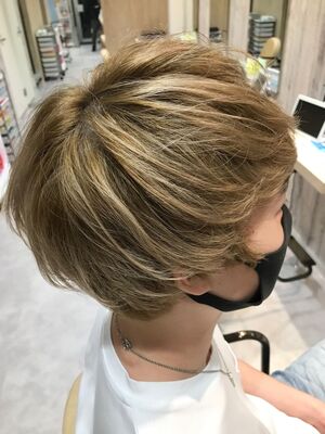 21年夏 メンズ ミルクティーベージュの新着ヘアスタイル 髪型 ヘアアレンジ Yahoo Beauty