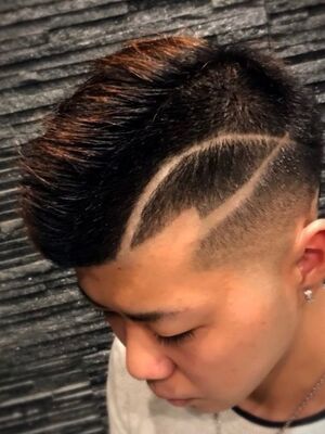メンズ ラインアートの髪型 ヘアスタイル ヘアカタログ 人気順 Yahoo Beauty ヤフービューティー