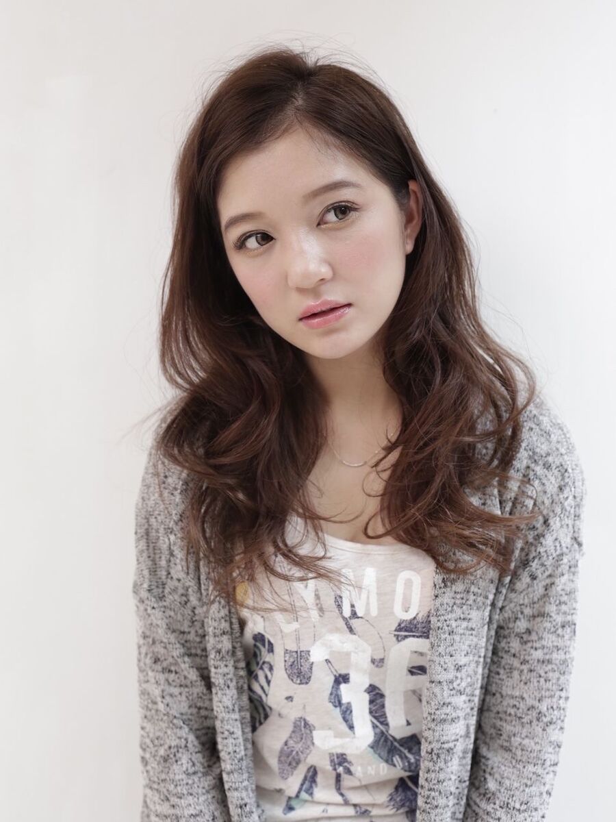 可愛いって言われたい憧れのロングパーマヘアー Apish Kokubunji Apish 国分寺 アピッシュコクブンジ Shingo Apish の ヘアスタイル情報 Yahoo Beauty