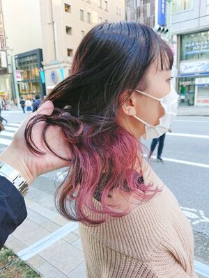 21年秋冬 インナーピンク セミロングの新着ヘアスタイル 髪型 ヘアアレンジ Yahoo Beauty