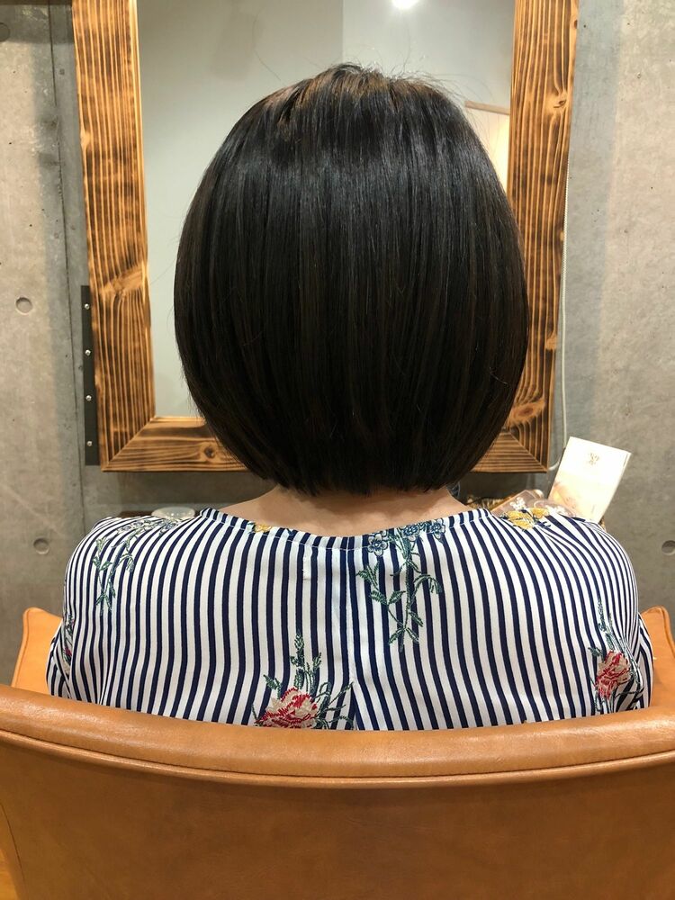 「Tree Hair Salon 藤田健太郎」お手入れ簡単ショートボブ