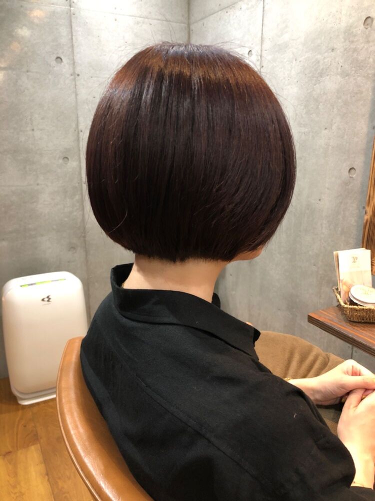 大人女性におすすめミニボブ「学芸大学駅」｜Tree Hair Salon（ツリーヘアサロン）藤田 健太郎のヘアスタイル情報｜Yahoo! BEAUTY