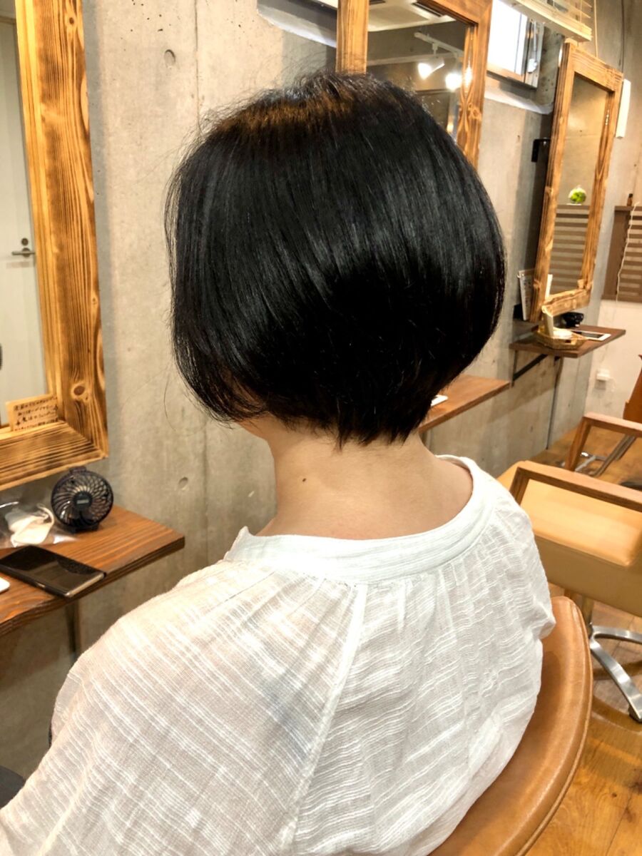 クセを活かしたふんわりショートヘア30代40代50代に人気のヘアスタイル Tree Hair Salon ツリーヘアサロン 藤田 健太郎のヘアスタイル情報 Yahoo Beauty