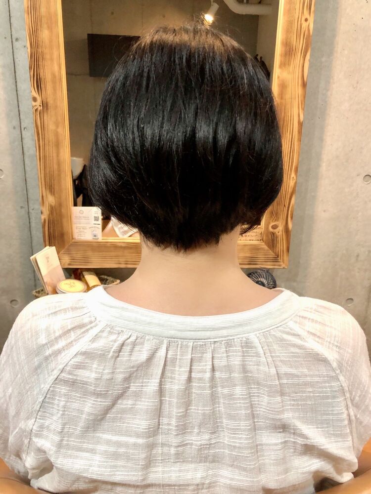 クセを活かしたふんわりショートヘア30代40代50代に人気のヘアスタイル Tree Hair Salon ツリーヘアサロン 藤田 健太郎のヘアスタイル情報 Yahoo Beauty