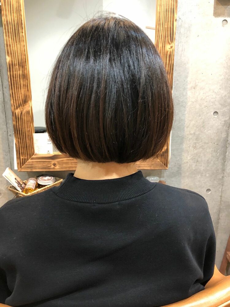 「Tree Hair Salon 藤田健太郎」大人のシンプルボブ