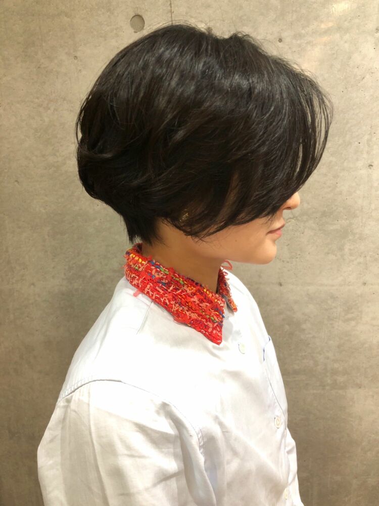 「Tree Hair Salon 藤田健太郎」ワンカールパーマで作るショートヘア