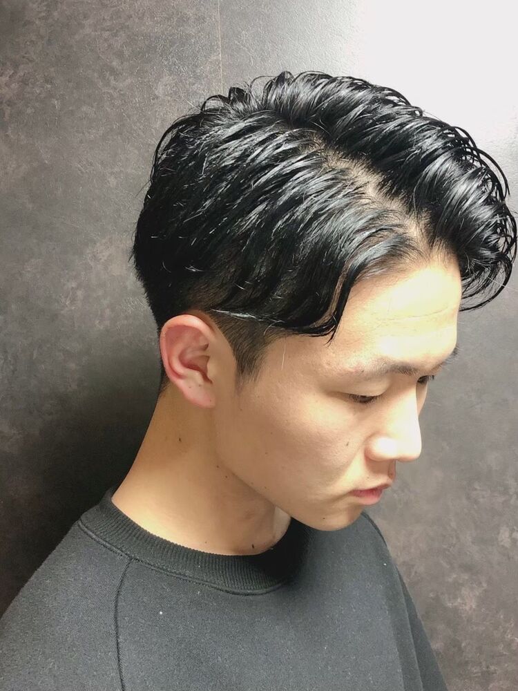 センターパート 川崎理容室 メンズ美容院 メンズカジュアル Hiro Ginza Barber Shop 川崎店 ヒロギンザバーバーショップカワサキテン 山田 哲平の髪型 ヘアスタイル ヘアカタログ情報 Yahoo Beauty ヤフービューティー