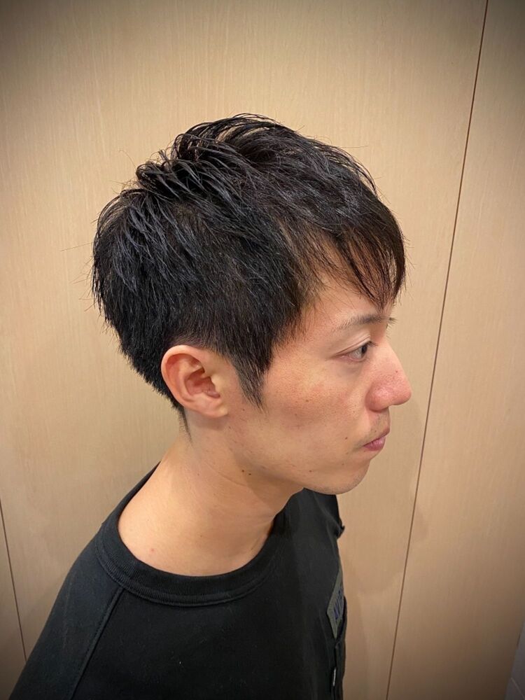 耳は出す けど刈り上げない Hiro Ginza Barber Shop 川崎店 ヒロギンザバーバーショップカワサキテン 山田 哲平の髪型 ヘアスタイル ヘアカタログ情報 Yahoo Beauty ヤフービューティー