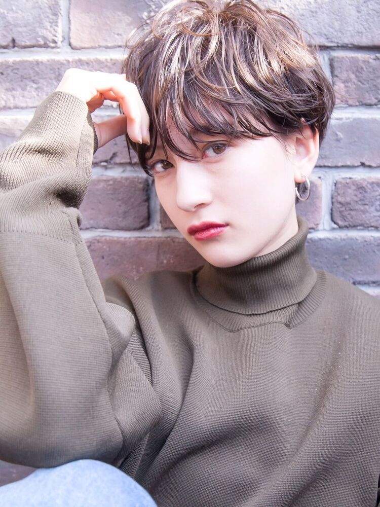 大人かわいい丸みショートカット Alan Tomoyoのヘアスタイル情報 Yahoo Beauty