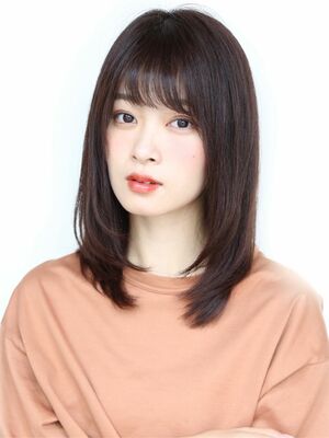 22年春 彼氏ができる セミロングの人気ヘアスタイル 髪型 ヘアアレンジ Yahoo Beauty