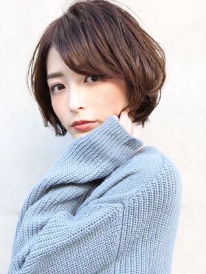 アシンメトリー 髪型 ボブ ヘアスタイルのアイデア