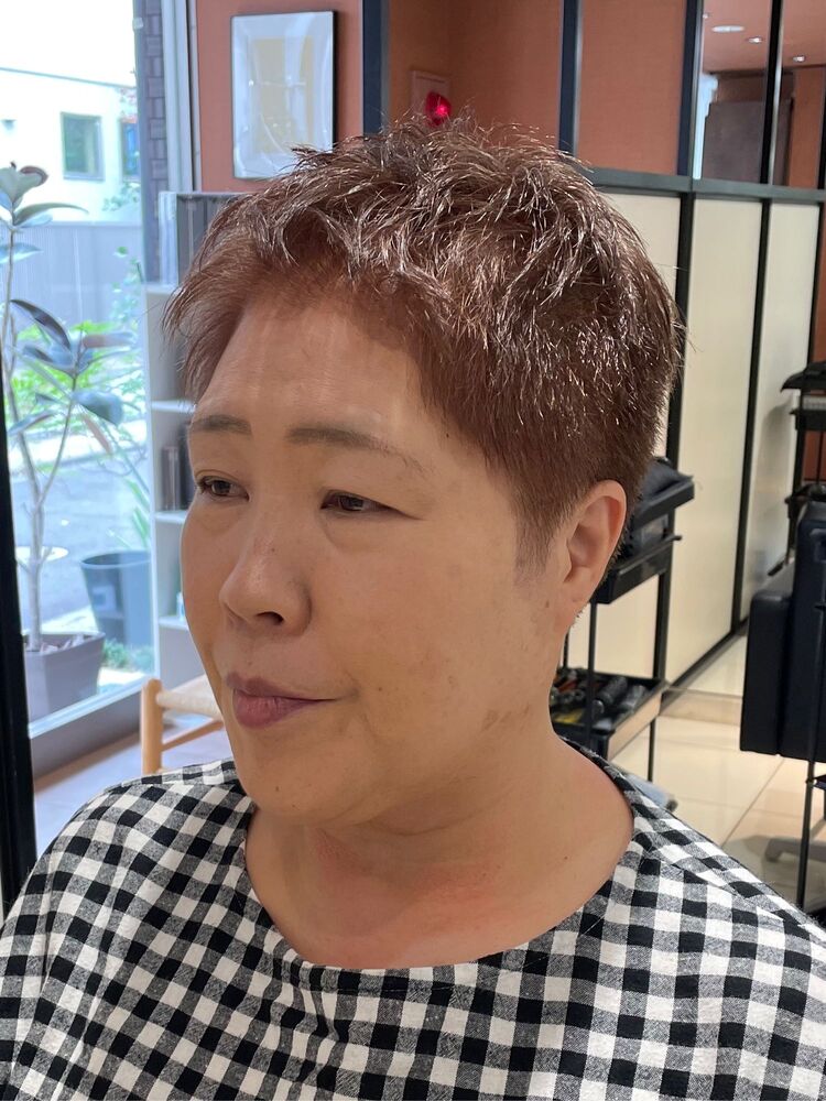 ベリーショート60代 Soleil ソレイユ 菊地武志の髪型 ヘアスタイル ヘアカタログ情報 Yahoo Beauty ヤフービューティー