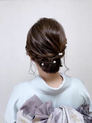 訪問着 ミディアムの髪型 ヘアスタイル ヘアカタログ 人気順 Yahoo Beauty ヤフービューティー