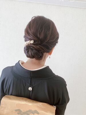 50代着物ヘアの髪型 ヘアスタイル ヘアカタログ 人気順 Yahoo Beauty ヤフービューティー