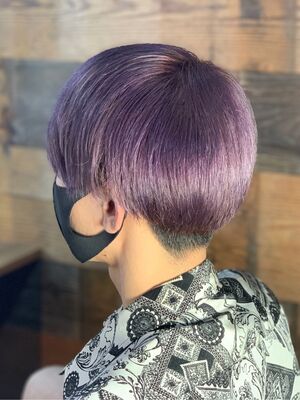 メンズ パープルカラー ショートの髪型 ヘアスタイル ヘアカタログ 人気順 Yahoo Beauty ヤフービューティー