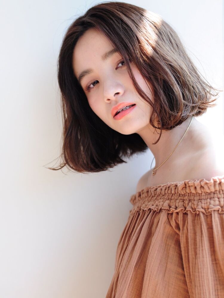 代官山tricca成田沙也加 大人ニュアンスボブ Tricca 代官山 トリッカダイカンヤマ 成田沙也加のヘアスタイル情報 Yahoo Beauty