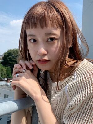 21年夏 オン眉 ミディアムの新着ヘアスタイル 髪型 ヘアアレンジ Yahoo Beauty