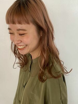 21年秋冬 オン眉 ミディアムの新着ヘアスタイル 髪型 ヘアアレンジ Yahoo Beauty