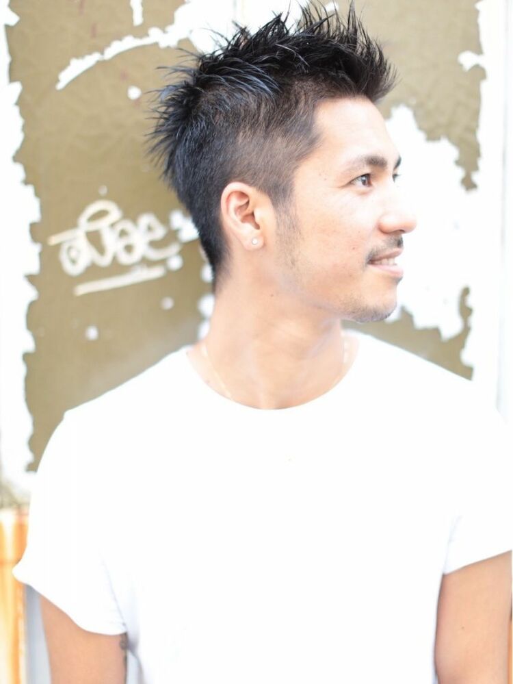 メンズカットの王道 ソフトモヒカンヘアー ビジネスも休日も使える2投流ヘアースタイル Assort Aoyama アソート アオヤマ Hiroshi Nagaoのヘアスタイル情報 Yahoo Beauty