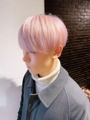 22年春 メンズ ピンク系の人気ヘアスタイル 髪型 ヘアアレンジ Yahoo Beauty