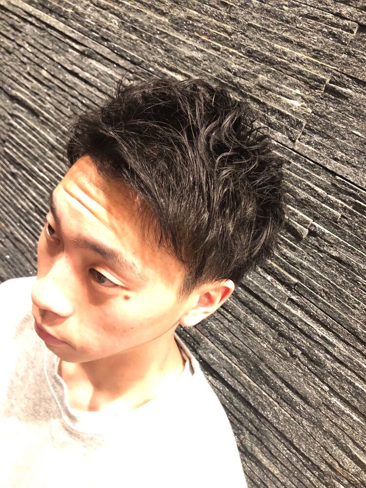 形状記憶パーマ Hiro Ginza Barber Shop 大宮店 ヒロギンザ バーバーショップオオミヤテン 斉田 大輝のヘアスタイル情報 Yahoo Beauty