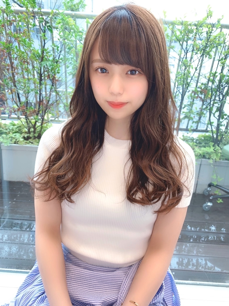 Afloat World亀山勝喜代30代 大人可愛い前髪パーマで簡単スタイリング Afloat World亀山勝喜の髪型 ヘアスタイル ヘアカタログ情報 Yahoo Beauty ヤフービューティー