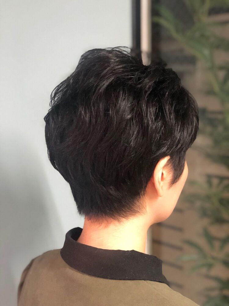 外国人風シルエットのボーイッシュなショートヘア Boytokyo ボーイトウキョウ Sho Boyharajyukuのヘアスタイル情報 Yahoo Beauty