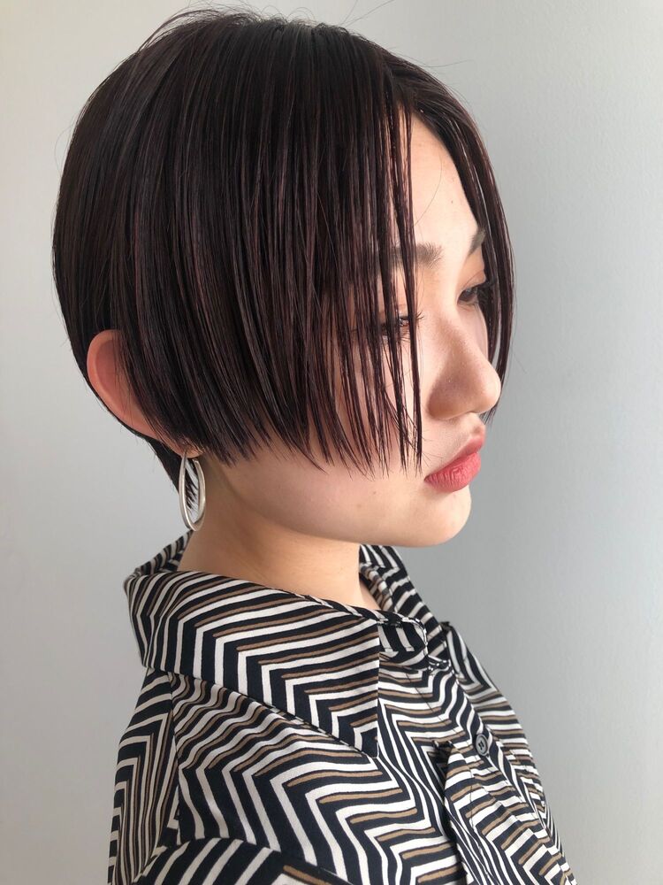 ハンサムショートセンターパート Tress トレス Hinataのヘアスタイル情報 Yahoo Beauty