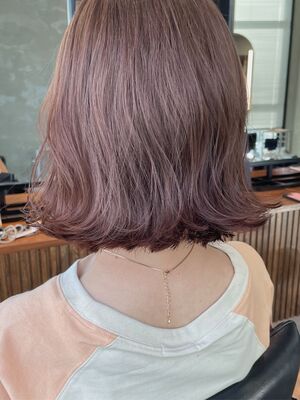 21年夏 ピンクベージュの新着ヘアスタイル 髪型 ヘアアレンジ Yahoo Beauty