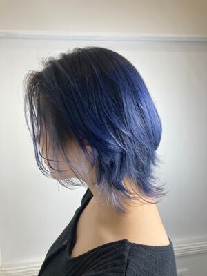 ブルー ショートの髪型 ヘアスタイル ヘアカタログ 人気順 Yahoo Beauty ヤフービューティー