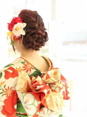 編み込み ロングの髪型 ヘアスタイル ヘアカタログ 人気順 Yahoo Beauty ヤフービューティー