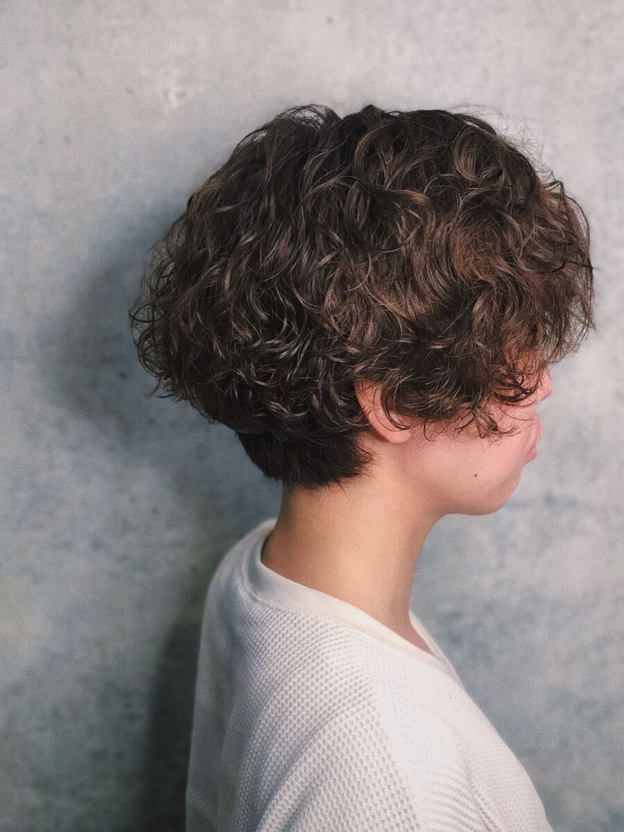 ヘアスタイルのアイデアKamigatahotpepper 【トップコレクション】 ショート ヘア くるくる パーマ