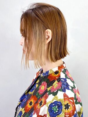マッシュボブ ミディアムの髪型 ヘアスタイル ヘアカタログ 人気順 Yahoo Beauty ヤフービューティー