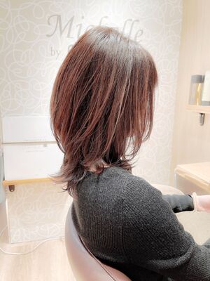 22年春 50代 セミロングの人気ヘアスタイル 髪型 ヘアアレンジ Yahoo Beauty