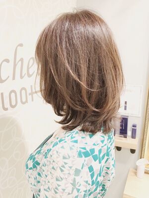 22年春 50代 ミディアムの人気ヘアスタイル 髪型 ヘアアレンジ Yahoo Beauty