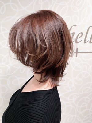 ソフトウルフ ミディアムの髪型 ヘアスタイル ヘアカタログ 人気順 Yahoo Beauty ヤフービューティー