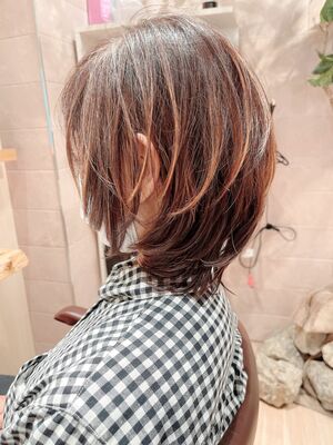40代髪型 ミディアムの髪型 ヘアスタイル ヘアカタログ 人気順 Yahoo Beauty ヤフービューティー