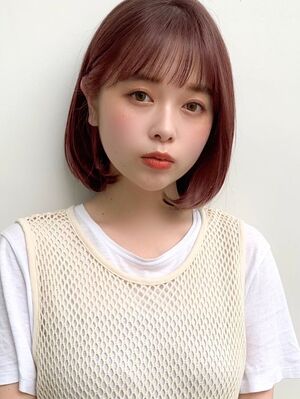 21年夏 ワンカールボブの新着ヘアスタイル 髪型 ヘアアレンジ Yahoo Beauty