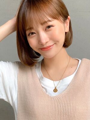 30代ボブ ミディアムの髪型 ヘアスタイル ヘアカタログ 人気順 Yahoo Beauty ヤフービューティー