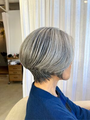 22年春 60代の人気ヘアスタイル 髪型 ヘアアレンジ Yahoo Beauty