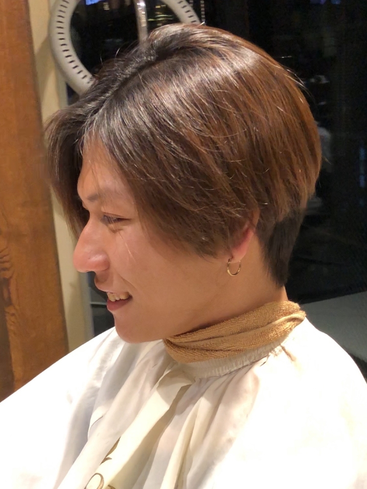 ジョンコナー風ハンサムショート Silk Lei 吉祥寺店 シルクレイ キチジョウジテン 吉祥寺silk Lei佐藤博亮のヘアスタイル情報 Yahoo Beauty