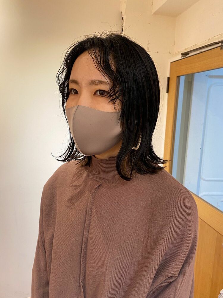 前髪パーマでアンニュイボブ Mint ミント 恵比寿minting Yukaのヘアスタイル情報 Yahoo Beauty